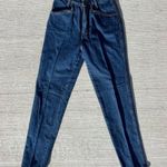90s Thoroughbred high rise cowgirl western bareback jeans with yoke detail 24x35 Blue Size 24 Photo 1