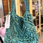 Antik Kraft Blue beaded purse Photo 3