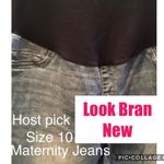Liz Lange Distressed Design Maternity Jeans Photo 1