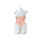 Boohoo NWT  Floral Mesh Ruched Bodysuit Photo 3