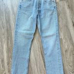 AGOLDE High Rise Light Wash Parker Straight Leg Jeans Size 24 LIKE NEW Photo 2