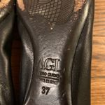 AGL Attilio Giusti Cap Toe Leather Ballet Flats Black Size 6 Photo 5