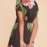 LPA   189 silk Dress in Black Rose Photo 1