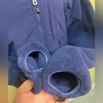 The North Face Women's Full-Zip Fleece Jacket, Size large . Navy blue color. Photo 3