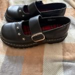 Demonia MJ-115 Black Leather Mary Jane Shoes Womens 7 Star Embellished Gothic Photo 8