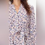 Greylin Kai Tie Waist Relaxed Fit Bubble Hem Mini Dress Pink Dot Size Small NWT Photo 2