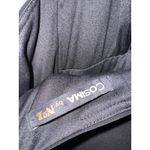 Black Halter Dress Embellished Neckline Party Cocktail Sleeveless Mini Cosima Size 12 Photo 4