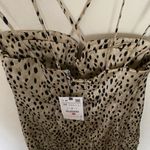 ZARA  leopard animal print mini dress NWT Photo 4