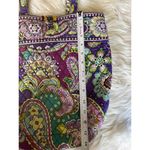 Vera Bradley  Quilted Paisley Print Tote Bag Photo 5