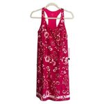 Johnny Was  Active‎ Misty Fall Everyday Tennis Dress Floral Pink Red Size M NWT Photo 2