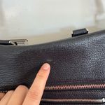 Rebecca Minkoff  black Jane leather satchel tote Photo 6