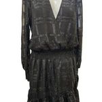 Michael Kors Women's Metallic Little Black Dress Size L SKU 1428 Photo 0