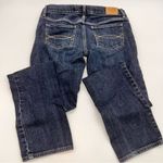 Abercrombie & Fitch Women's Erin Low Rise Med Dark Wash Tapered Straight Legs-2R Photo 6