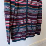 Sherpa Adventure Full Zip Sweater Jacket Viscose Alpaca Wool Blend Women’s S Green Photo 2