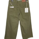 European Culture Avantgar denim wide leg cropped released hem pants size 30 Photo 2