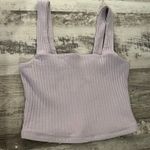 American Eagle Lavender Crop Top Photo 0