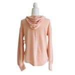 SO  Hoodie Sweater Peach Kangaroo Pocket Pullover Lightweight Too Small NEW Photo 4