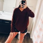 a.n.a  Maroon Sweater- Size XL Photo 0