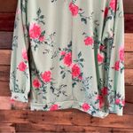 1.4.3. Story by Line Up  Mint Floral Top‎ Size Medium Photo 3