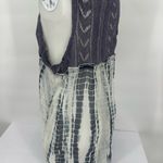 Free People  SUSQUEHANNA CROCHET TIE DYE TANK TOP SZ M Blouse Boho Photo 6