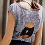 NWOT Free People Movement Tied And True Top Blue Size M Photo 2