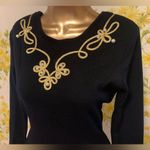 Stunning low back maxi sweater dress black size S Photo 5