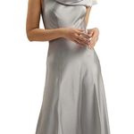 Ted Baker NWT Sirinna Draped Neck Bias Cut Midi Dress Photo 1