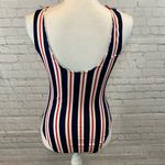 Divided Striped Bodysuit Photo 1
