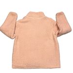 Ivory Ella  Pink Oversized Quarter Zip Sherpa Pullover size Small Photo 5