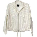 ATM Melillo Pinstripe Zip Photo 2