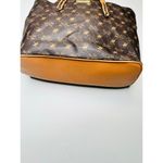 Beverly Hills Polo Club Brown Braided Handle Large Size Tote Handbag Photo 10