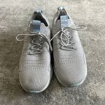 FitFlop  Vitamin Shoes Womens 11 Gray Knit Sport Sneakers Mesh EU 43 Lace Up Photo 4