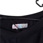 Free People  Beach Santa Maria Black Mini Dress Photo 2