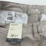 Style & Co  Plus Size Skinny‎ Jean Tan Mid Rise  Size 16 (A69) NWT Photo 3