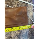 Stoosh  NEW Vegan Leather Large Pants Cappuccino Brown Photo 5