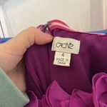 Purple one shoulder dress Size 4 Photo 1