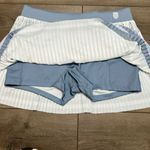 K-Swiss  High Rise Pleated‎ Pocket Tennis Skirt Skort Blue White Size Medium Photo 5