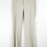 Anthropologie Elevenses Mid Rise Flare Leg Slacks Pants Trousers Size 0 Photo 0