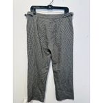 OFFICINE GÉNÉRALE Black White Houndstooth 100% Wool Celeste Pants size 42 Photo 2