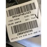 J.Crew  NWOT Mid Rise ‘03 Slim Black Jeans Stretch Petites 32 Photo 7