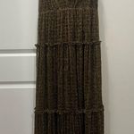 Hutch FLAWED Gold Metallic Tiered Gown Size 12 US $360 Photo 1