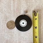 Handmade funky y2k retro style vinyl record dangle earrings💕 Photo 6