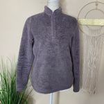 H&M • quarter zip fleece sherpa pullover sweater Photo 17