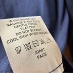 Quince  Jersey Maternity Nursing Long Sleeve Tee Top Blouse Shirt Navy Blue XS Photo 8