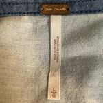 Free People Western Bohemian Embroidered Bandana Stars Chambray Shirt Large Photo 6