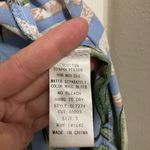 Cookies Clothing Co. Hawaii Blue Tropical Palm Leaf Print Open Front Kimono Photo 2