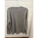 RDI  Women's Gray Ribbed‎ Long Sleeve Pullover Sweater Size M Photo 3