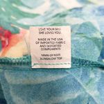 Show Me Your Mumu  Tropical Floral Off The Shoulder Flounce Bungalow Top Small Photo 7