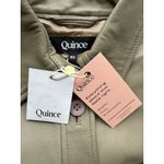Quince NWT Sheep Leather Button Front Shirt Jacket Women’s XS In Mushroom Photo 7