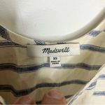 Madewell sundown striped tank top linen blend size XS Photo 2